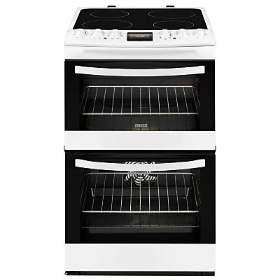 Zanussi ZCV46200WA Double Electric Oven, White Zanussi ZCV46200WA Double Electric Oven, White